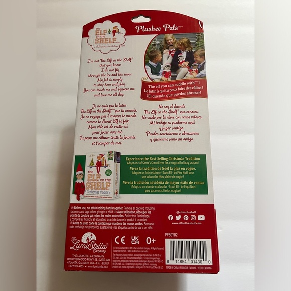 Elf on a Shelf Plushee Pal boy for holiday - Picture 2 of 2